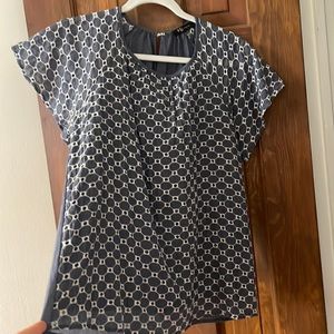KLD blue blouse